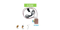 GSM hurok 10W külső mikrofonnal + kémfülhallgató